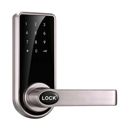 OS8818 Password + Key + Sensor Card Zinc Alloy Electronic Door Lock Touch Screen Electronic Code Lock