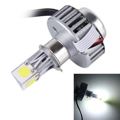 25W 2500 LM 6000K Motorcycle Headlight with 3 LED Lamps, DC 6-36V(White Light)