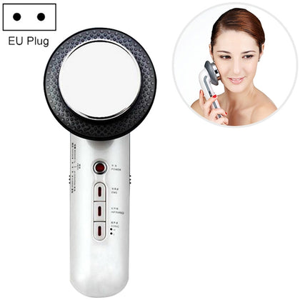 TM-3050 Ultrasonic Infrared Electric Slimming Shaped Body Beauty Device Vibration Massager, EU Plug