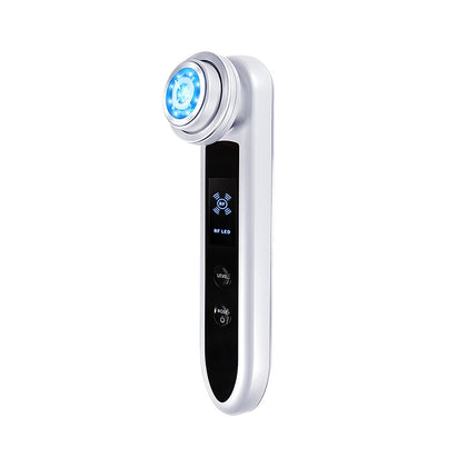 BLK-D919 RF Instrument Facial Vibration Compact Lifting Massager Micro Current Beauty Instrument(White)