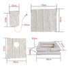 PVC Portable Square Inflatable Wash Basin Home Care Shampoo Trough