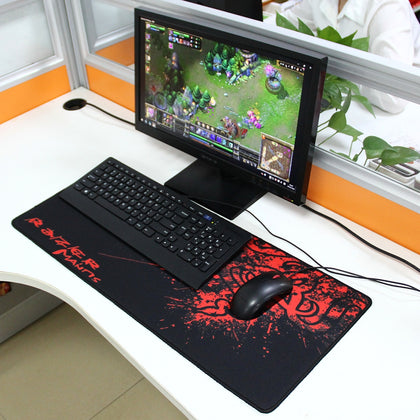 Extended Large Mantis Pattern Gaming and Office Keyboard Mouse Pad, Size: 70cm x 29.5cm