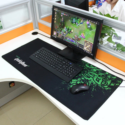 Extended Large Gaming and Office Keyboard Mouse Pad, Size: 90cm x 40cm