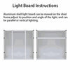 40W 4250LM 78 LEDs SMD 5730 5500K Aluminum Base Light Panel for 80cm Studio Tent