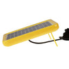12V 2W Portable Solar Panel with Holder Frame, 5.5 x 2.1mm Port(Yellow)
