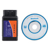 ELM327 Bluetooth OBDII Car Diagnostics Tool, Support All OBDII Protocols(Black)