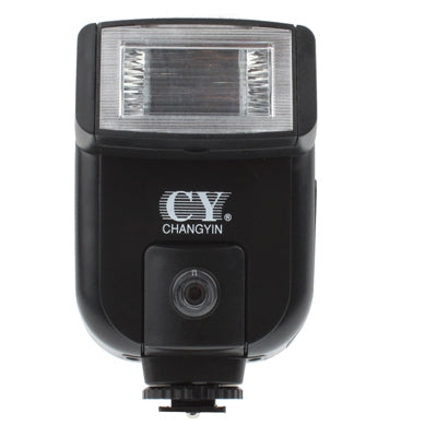Universal Hot Shoe Camera Electronic Flash with PC Sync Port (CY-20)(Black)