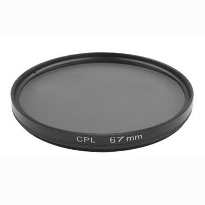 67mm Camera CPL Filter Lens(Black)