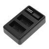 For Fujifilm Fuji NP-W126 Smart LCD Display USB Dual Charger