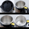 2 PCS Automatic Mixing Cup Coffee Cup Portable Household Mixer(Black)