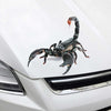 2 PCS Creative Personality Scratch Cover  Car Body Sticker(Black Spider)