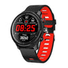 L5 IP68 Waterproof Smart Watch Men Smart Bluetooth Watch, Support Call Reminder/Heart Rate Monitoring/Pedometer(Red)
