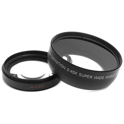 Universal 52mm 0.45x Wide Angle Lens Macro Lens