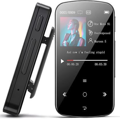 64GB MP3 Player with Bluetooth 5.2, Sensitive Touch Button&1.5