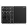Two In One Wireless Digital Keypad Touch Mouse Type-C Charging Bluetooth 2.4G Dual Mode Digital Numpad