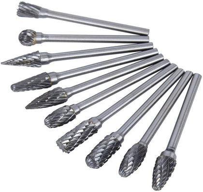 Metal Polishing Cut Carbide Rotary Set