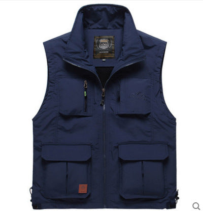 Multi Pocket Men's Outdoor  Fishing Vest