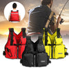 Universal 53X39X20Cm Nylon Adult Adjustable Life Jacket Mulltifunctional Fishing Vest Jacket Tackle