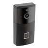 B10 2.4GHz Wireless Intelligent Doorbell 720P WiFi Video Doorbell Visual Camera Doorbell Intercom Home Security Safe, Support PIR Detection / Night Vision / Mobile Phone APP(Black)