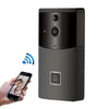 B10 2.4GHz Wireless Intelligent Doorbell 720P WiFi Video Doorbell Visual Camera Doorbell Intercom Home Security Safe, Support PIR Detection / Night Vision / Mobile Phone APP(Black)