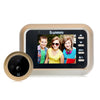 Danmini Q8 2.4 inch Color Screen 1.0MP Security Camera No Disturb Peephole Viewer, Support TF Card (32GB Max) / Night Vision / PIR Motion Detection(Gold)