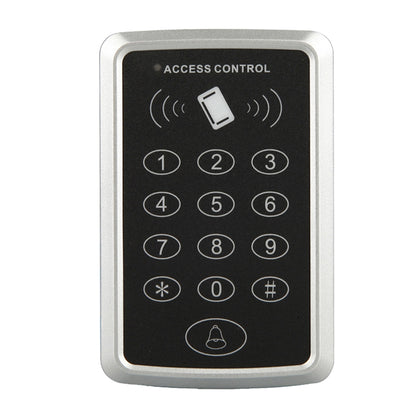 X3 RFID Single Door Access Control System with Keypad & 10 ID Card Token Keyfobs, Support Password & EM Card Reader