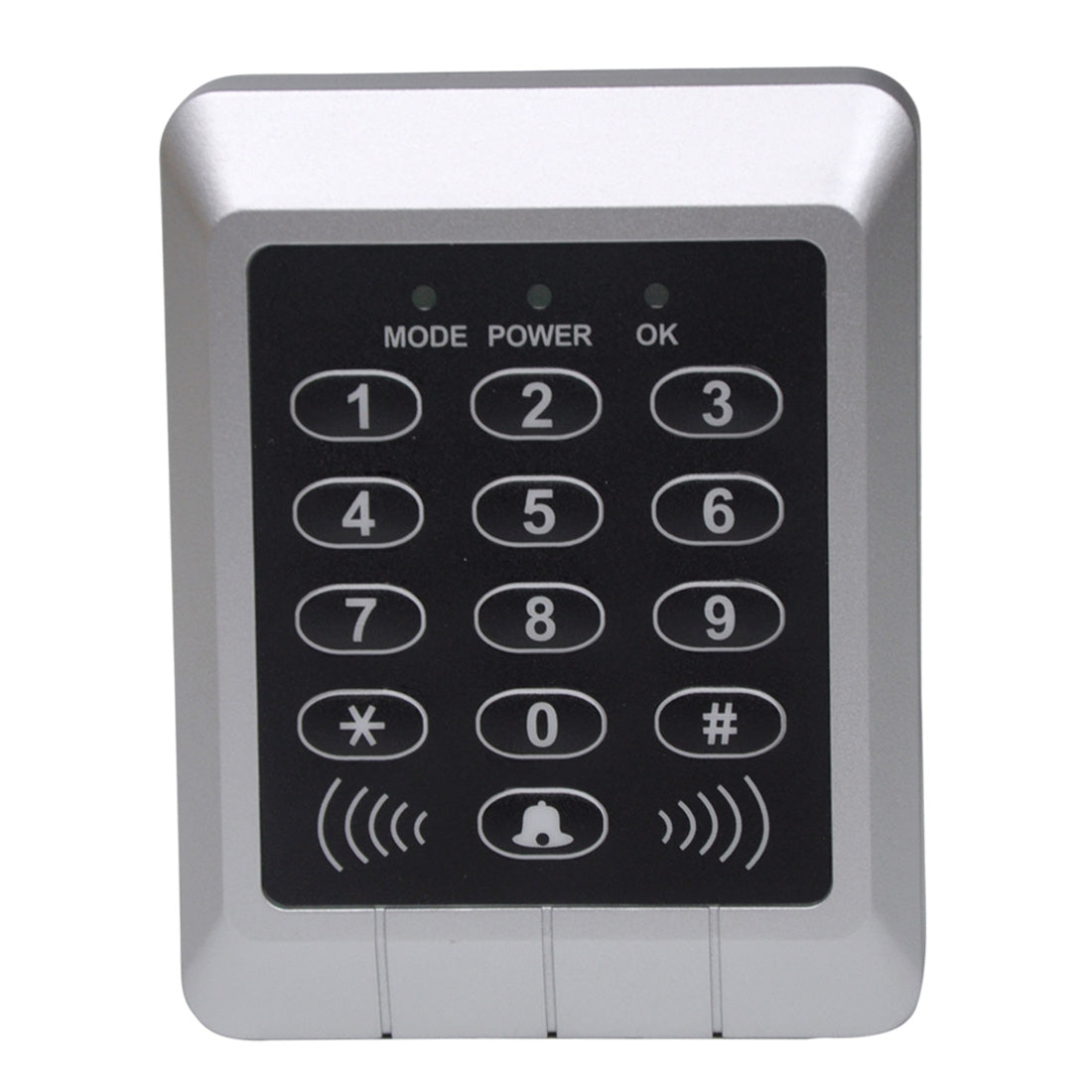 X4 RFID Single Door Access Control System with Keypad & 10 ID Card Token Keyfobs, Support Password & EM / IC Card Reader
