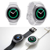 For Samsung Gear S2 Watch Solid Color Silicone Watchband(Black)
