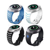 For Samsung Gear S2 Watch Silk Printing Silicone Watchband(Blue)