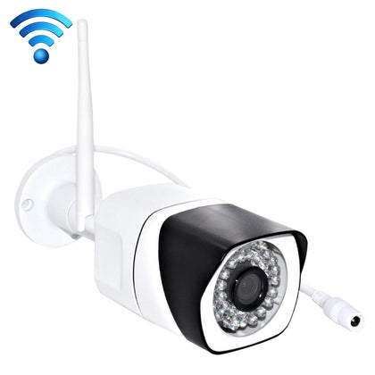 HD Network Video Camera WiFi IP Camera, Support SD Card (128GB Max)(White)