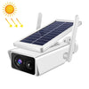 T13-2 1080P HD Solar Powered 2.4GHz WiFi Security Camera with Battery, Support Motion Detection, Night Vision, Two Way Audio, TF Card