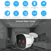 SriHome NVS002 1080P 8-Channel NVR Kit Wireless Security Camera System, Support Humanoid Detection / Motion Detection / Night Vision, EU Plug