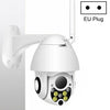 IP-CP05 3.0 Million Pixels WiFi Wireless Surveillance Camera HD PTZ Home Security Outdoor Waterproof Network Dome Camera, Support Night Vision & Motion Detection & TF Card, EU Plug