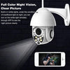 IP-CP05 5 720P WiFi Wireless Surveillance Camera HD PTZ Home Security Outdoor Waterproof Network Dome Camera, Support Night Vision & Motion Detection & TF Card, EU Plug