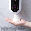 BAIDI D28 USB Rechargeable Wall-mounted Soap Dispenser Sensor Soap Dispenser, Capacity: 450ml(White)