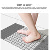 Original Xiaomi Youpin Qualitell Bathroom Massage Antiskid Mat, Size: 385 x 680mm(Grey)