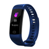 Y5 0.96 inch Color Screen Bluetooth 4.0 Smart Bracelet, IP67 Waterproof, Support Sports Mode / Heart Rate Monitor / Sleep Monitor / Information Reminder, Compatible with both Android and iOS System(Dark Blue)