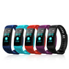 Y5 0.96 inch Color Screen Bluetooth 4.0 Smart Bracelet, IP67 Waterproof, Support Sports Mode / Heart Rate Monitor / Sleep Monitor / Information Reminder, Compatible with both Android and iOS System(Purple)