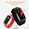 F4 0.96 inch TFT Color Screen Silicone Strap Smartband Smart Bracelet, IP67 Waterproof, Support Sports Mode / Call Reminder / Sleep Monitor / Blood Pressure / Heart Rate Monitor (Black)