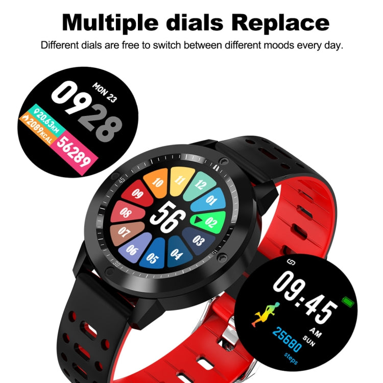 CF58 1.3 inch IPS HD Color Screen Smart Bracelet Silicone Band IP67 Waterproof,Support Call Reminder / Heart Rate Monitoring / Pedometer / Blood Pressure Monitoring / Blood Oxygen Monitoring
