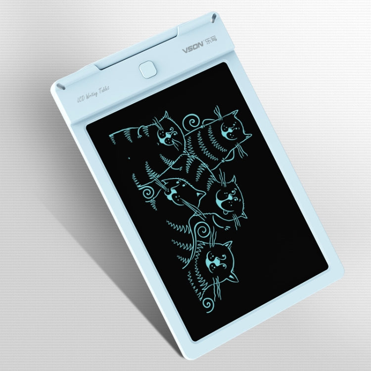 WP9310 9 inch LCD Monochrome Screen Writing Tablet Handwriting Drawing Sketching Graffiti Scribble Doodle Board for Home Office Writing Drawing(Blue)