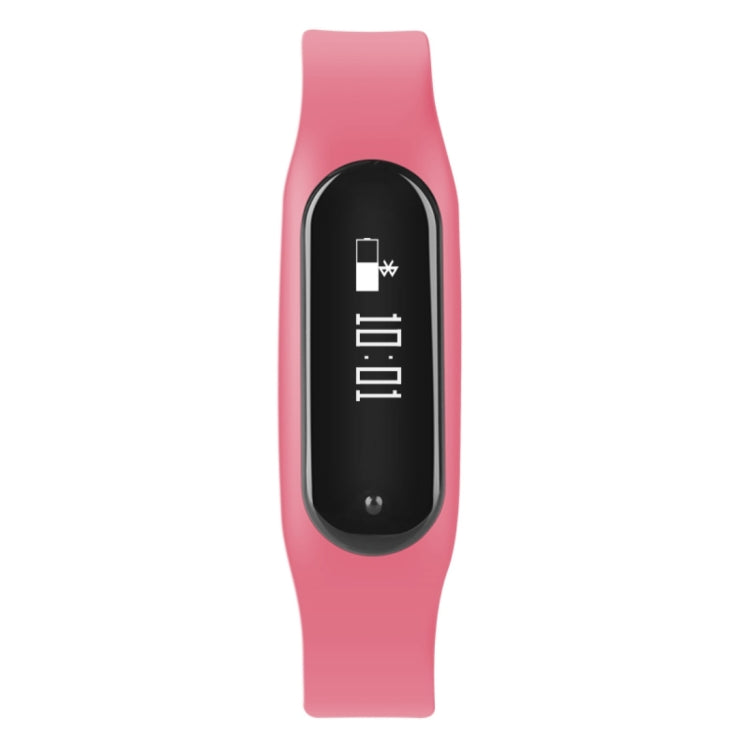 CHIGU C6 0.69 inch OLED Display Bluetooth Smart Bracelet, Support Heart Rate Monitor / Pedometer / Calls Remind / Sleep Monitor / Sedentary Reminder / Alarm / Anti-lost, Compatible with Android and iOS Phones (Pink)