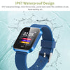 CD16 1.3 inch TFT Color Screen Smart Bracelet IP67 Waterproof, Camouflage Watchband, Support Call Reminder /Heart Rate Monitoring /Sleep Monitoring/ Multi-sport Mode (Blue)
