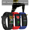 QS01 0.96 inches TFT Color Screen Smart Bracelet IP67 Waterproof, Support Call Reminder /Heart Rate Monitoring /Sleep Monitoring /Blood Pressure Monitoring /Sedentary Reminder (Blue)
