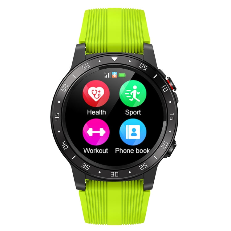 SMA-M5 1.3 inch IPS Full Touch Screen IP67 Waterproof Outdoor Sports Watch, Support Bluetooth / Call / GPS / Sleep & Blood Pressure & Heart Rate Monitor (Green)