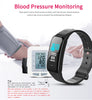 CHIGU C1Plus Fitness Tracker 0.96 inch IPS Screen Smartband Bracelet, IP67 Waterproof, Support Sports Mode / Blood Pressure / Sleep Monitor / Heart Rate Monitor / Fatigue Monitor / Sedentary Reminder (Black)
