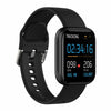 P6 1.4 inch Full Circle Full Touch Silicone Strap Smart Sport Watch IP67 Waterproof, Support Real-time Heart Rate Monitoring / Sleep Monitoring / Bluetooth / Alarm Clock (Black)