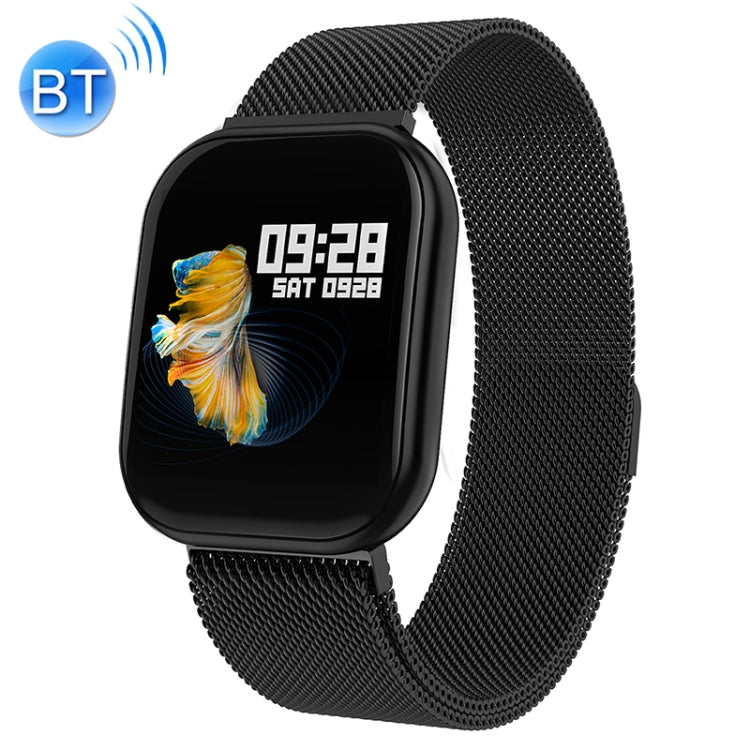X116 1.3 inch HD Screen IP67 Waterproof Smart Bluetooth Steel Strap Bracelet, Support Call Reminder / Heart Rate Monitoring / Blood Pressure Monitoring / Sleep Monitoring (Black)
