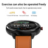 Z06 Fashion Smart Sports Watch, 1.3 inch Full Touch Screen, 5 Dials Change, IP67 Waterproof, Support Heart Rate / Blood Pressure Monitoring / Sleep Monitoring / Sedentary Reminder (Black Brown)