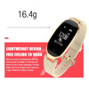 S3 0.96 inch OLED Display Bluetooth Sports Smart Bracelet, IP67 Waterproof, Support Heart Rate Monitor / GPS Trajectory / Pedometer / Calls Remind / Sedentary Reminder / Remote Capture / Distance, Compatible with Android and iOS Phones(Gold)